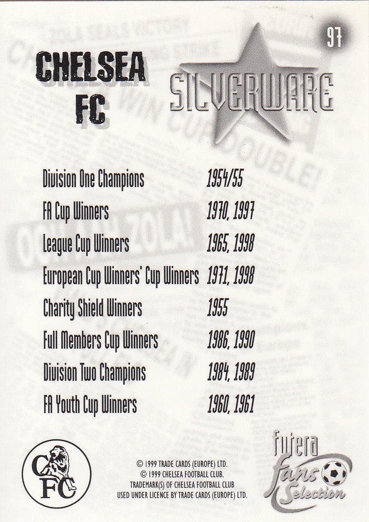 097. CHELSEA - SILVERWARE