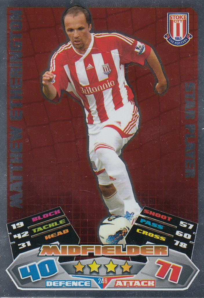 246. MATTHEW ETHERINGTON - STOKE CITY - STAR PLAYER