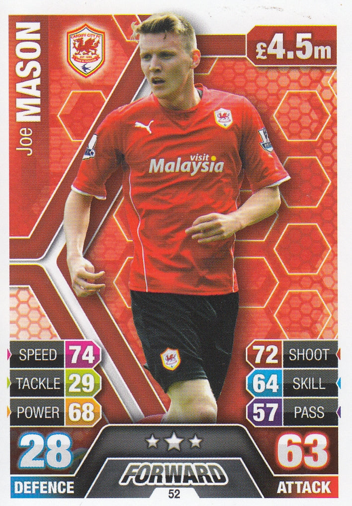 052. JOE MASON - CARDIFF CITY