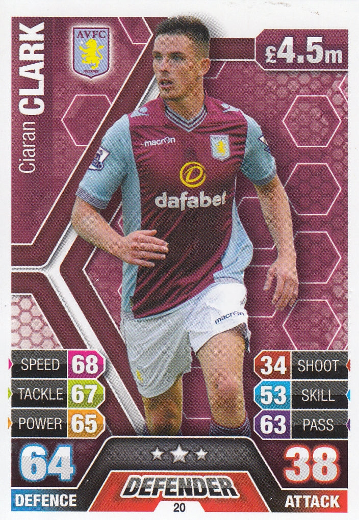 020. CIARAN CLARK - ASTON VILLA