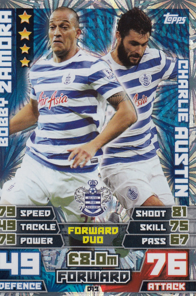 EX-D13. BOBBY ZAMORA / CHARLIE AUSTIN - QUEENS PARK RANGERS - MIDFIELD DUO