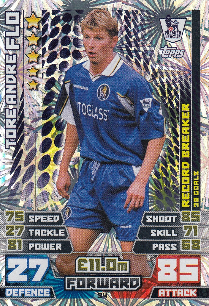 EX-S04. TORE ANDRE FLO - CHELSEA - RECORD BREAKER