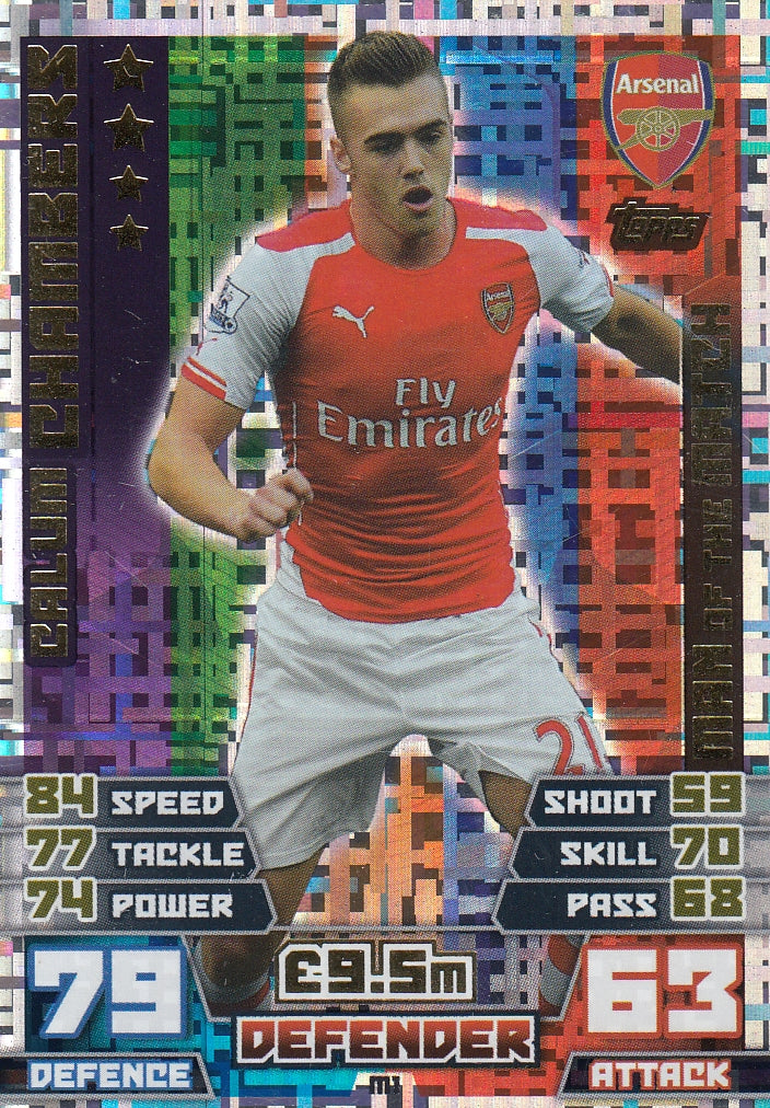 EX-M01. CALUM CHAMBERS - ARSENAL - MAN OF THE MATCH