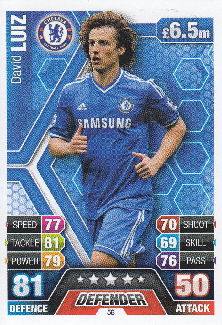 058. DAVID LUIZ - CHELSEA