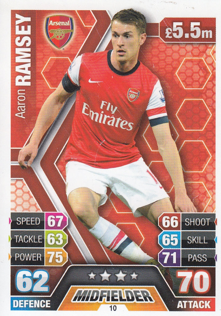010. AARON RAMSEY - ARSENAL