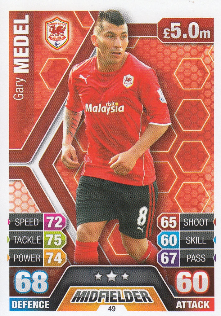 049. GARY MEDEL - CARDIFF CITY