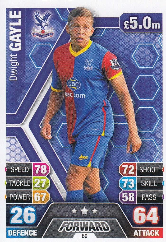 089. DWIGHT GAYLE - CRYSTAL PALACE