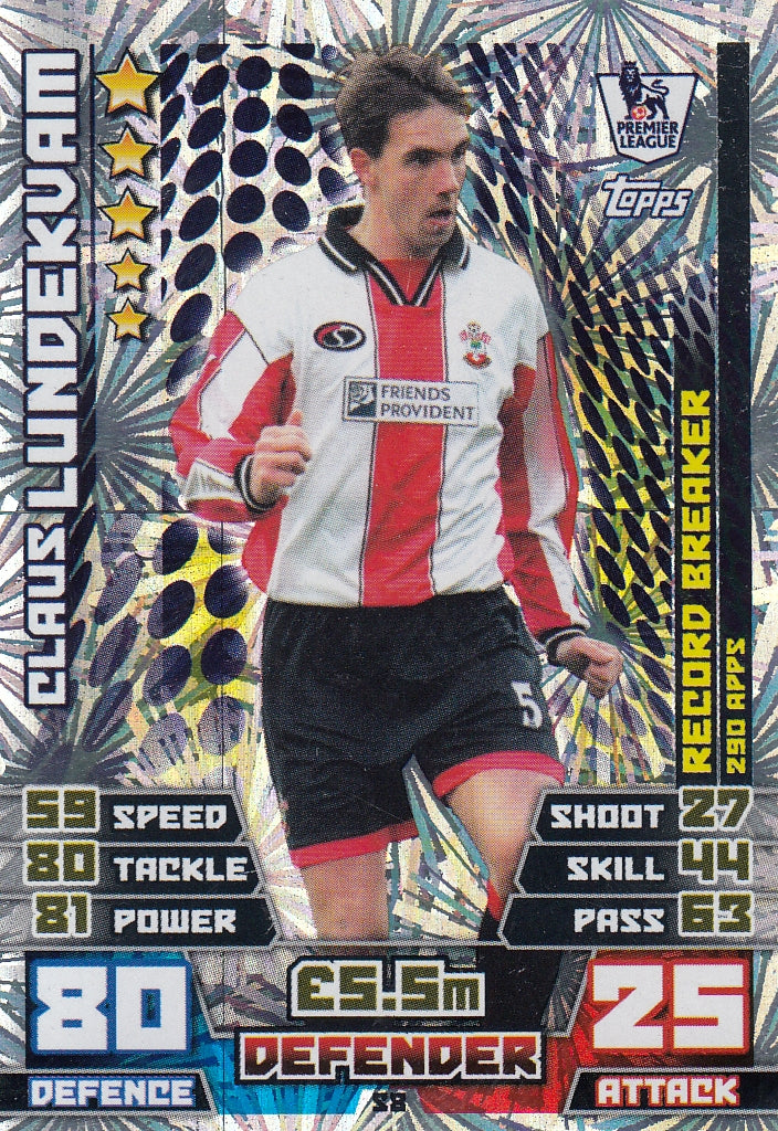 EX-S08. CLAUS LUNDEKVAM - SOUTHAMPTON - RECORD BREAKER