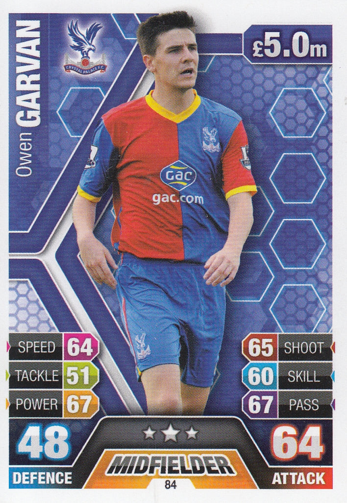 084. OWEN GARVAN - CRYSTAL PALACE