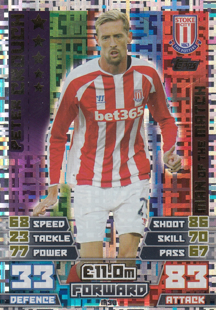 EX-M30. PETER CROUCH - STOKE CITY - MAN OF THE MATCH
