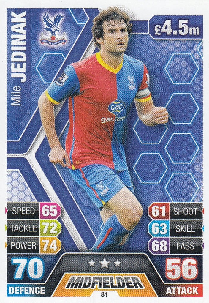 081. MIKE JEDINAK - CRYSTAL PALACE