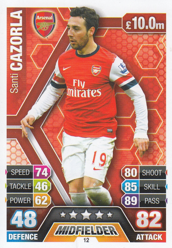 012. SANTI CAZORLA - ARSENAL