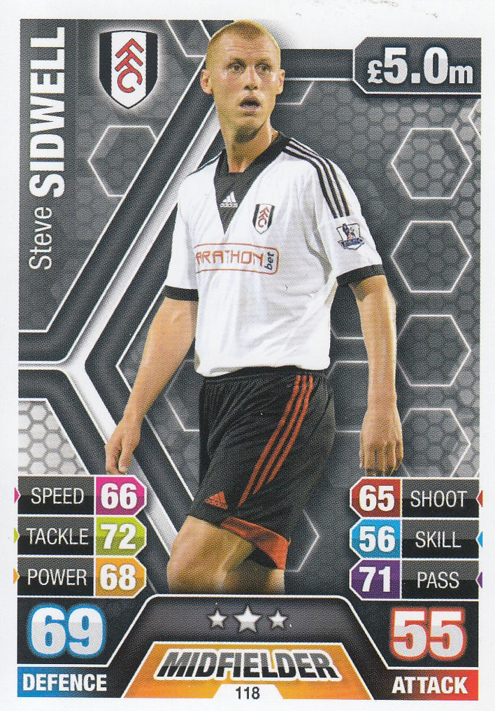 118. STEVE SIDWELL - FULHAM