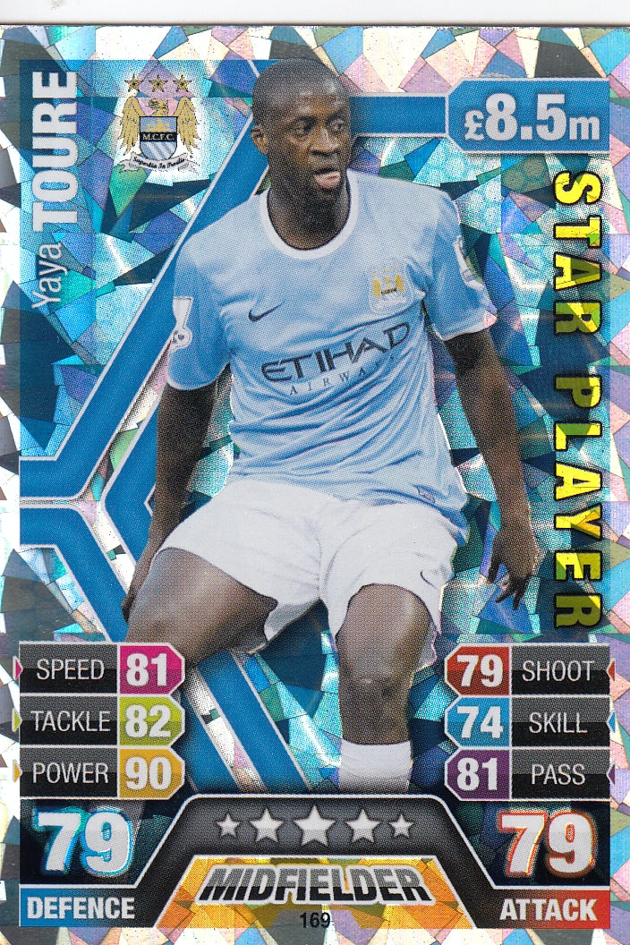 169. YAYA TOURE - MANCHESTER CITY - STARPLAYER