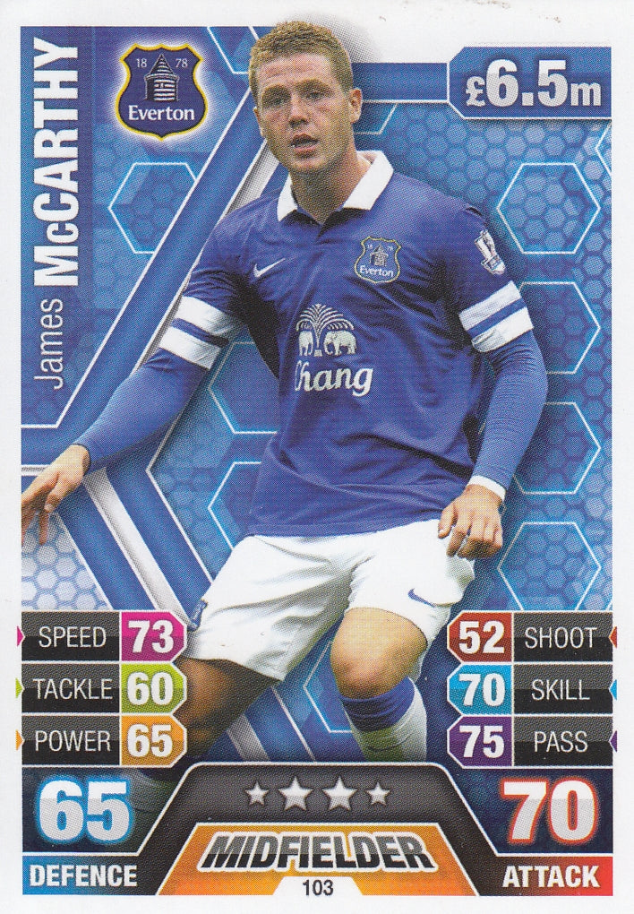 103. JAMES MCCARTHY - EVERTON