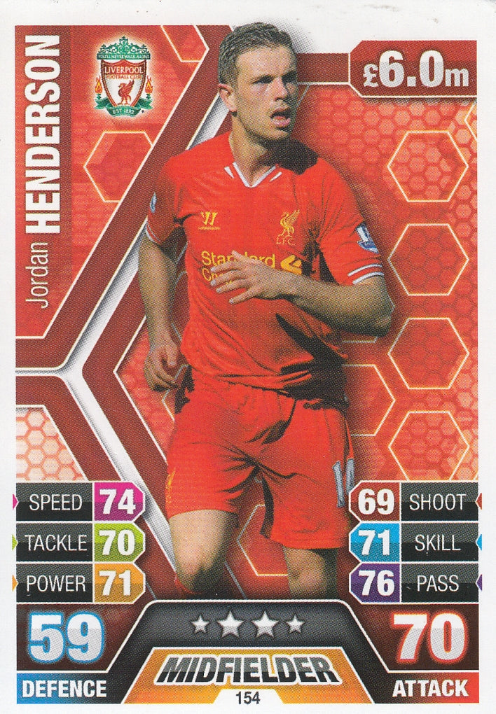 154. JORDAN HENDERSON - LIVERPOOL