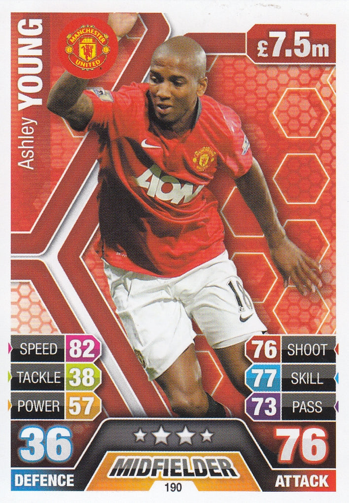 190. ASHLEY YOUNG - MANCHESTER UNITED