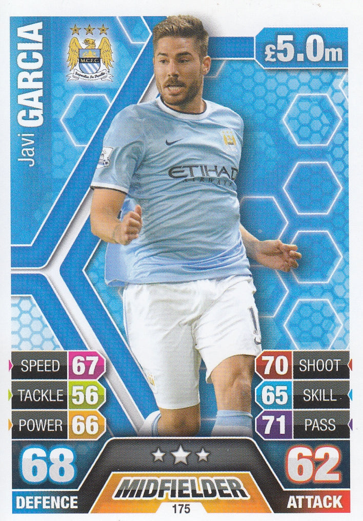 175. JAVI GARCIA - MANCHESTER CITY