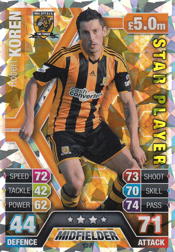 139. ROBERT KOREN - HULL CITY - STARPLAYER