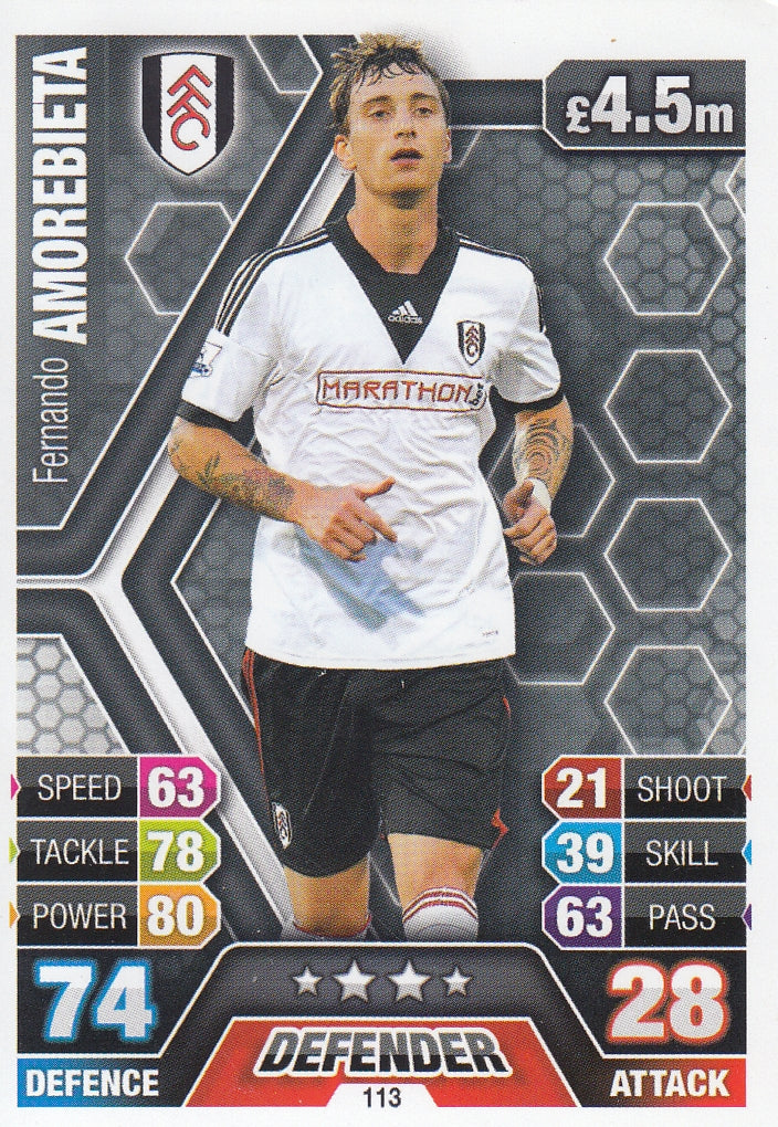 113. FERNANDO AMOREBIETA - FULHAM