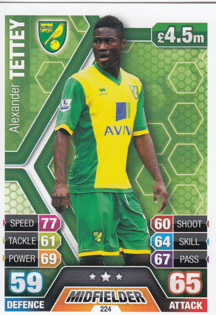 224. ALEXANDER TETTEY - NORWICH CITY
