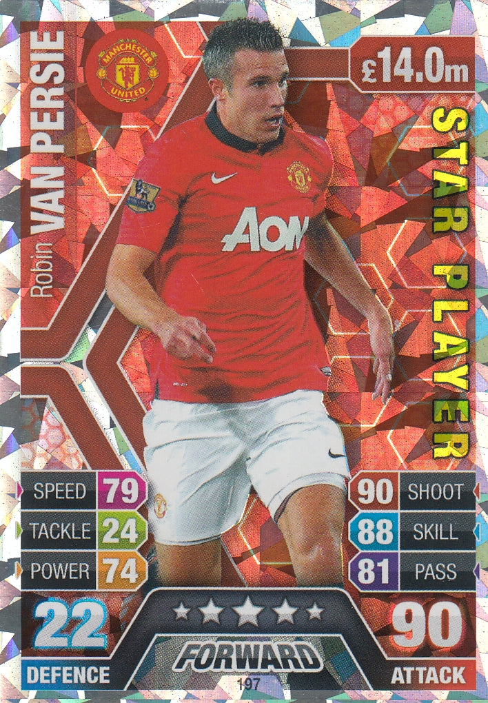 197. ROBIN VAN PERSIE - MANCHESTER UNITED - STARPLAYER