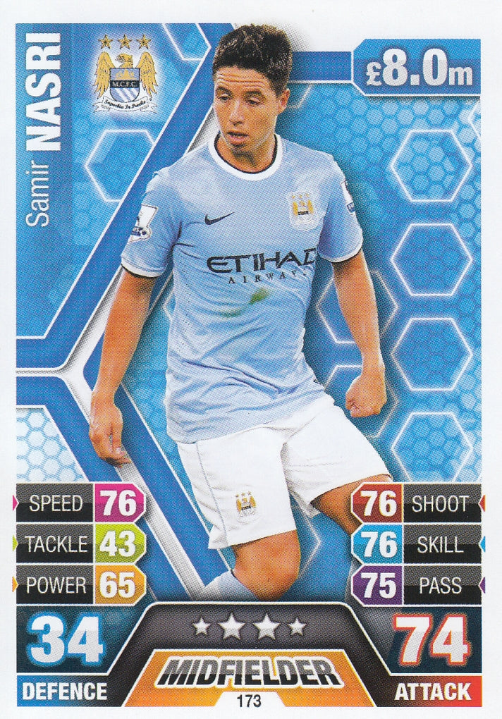 173. SAMIR NASRI - MANCHESTER CITY