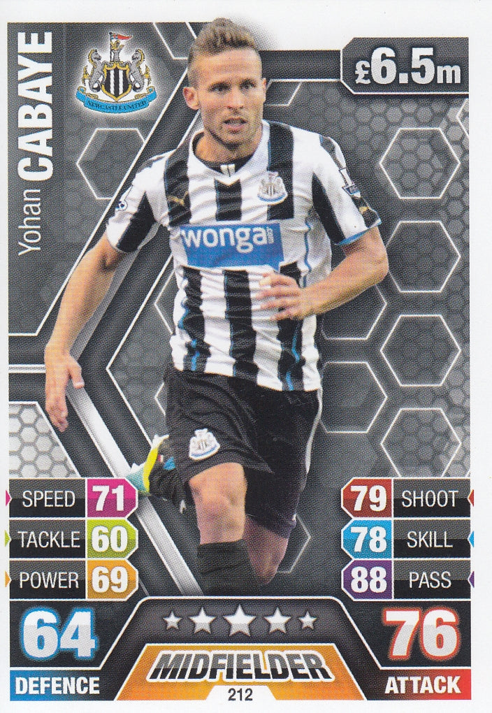 212. YOHAN CABAYE - NEWCASTLE UNITED
