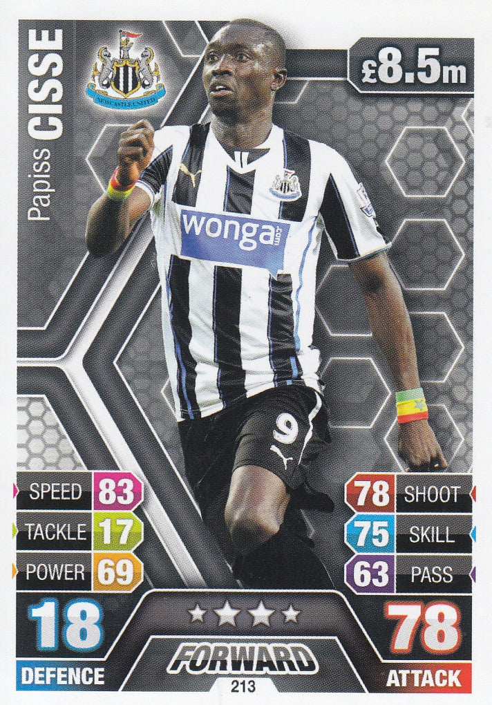213. PAPISS CISSE - NEWCASTLE UNITED