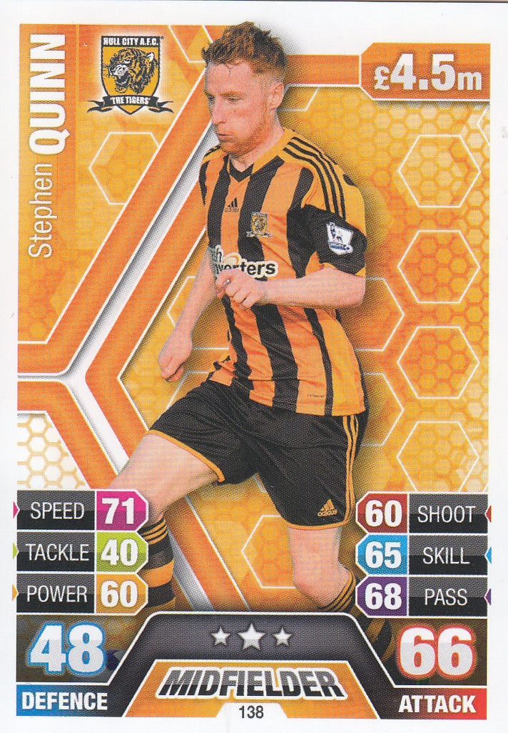 138. STEPHEN QUINN - HULL CITY