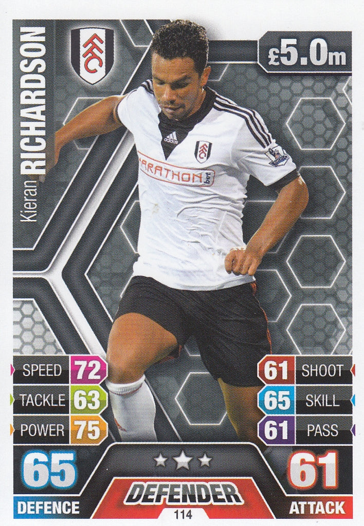 114. KIERAN RICHARDSON - FULHAM
