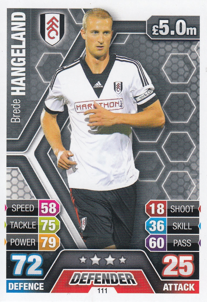 111. BREDE HANGELAND - FULHAM