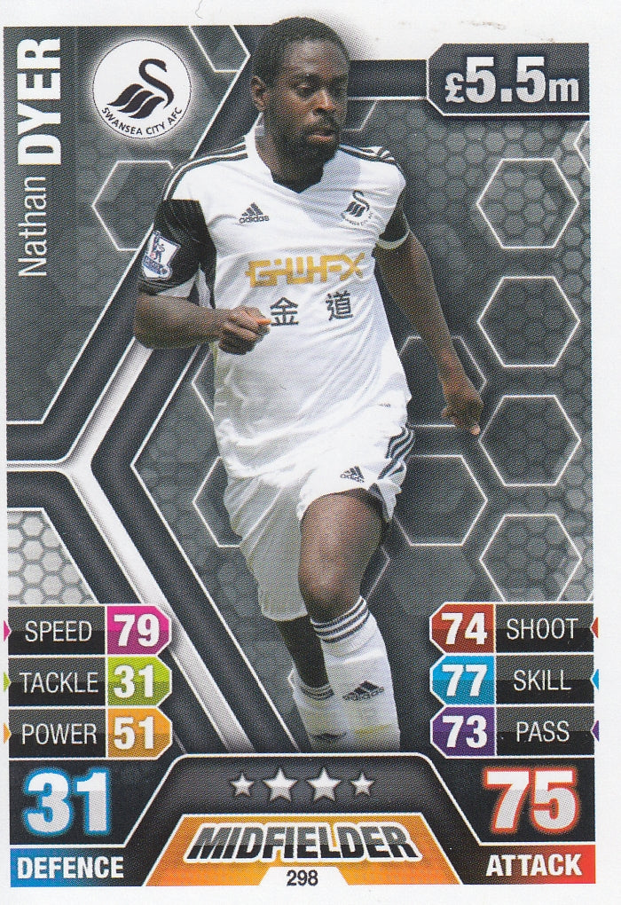 298. NATHAN DYER - SWANSEA CITY