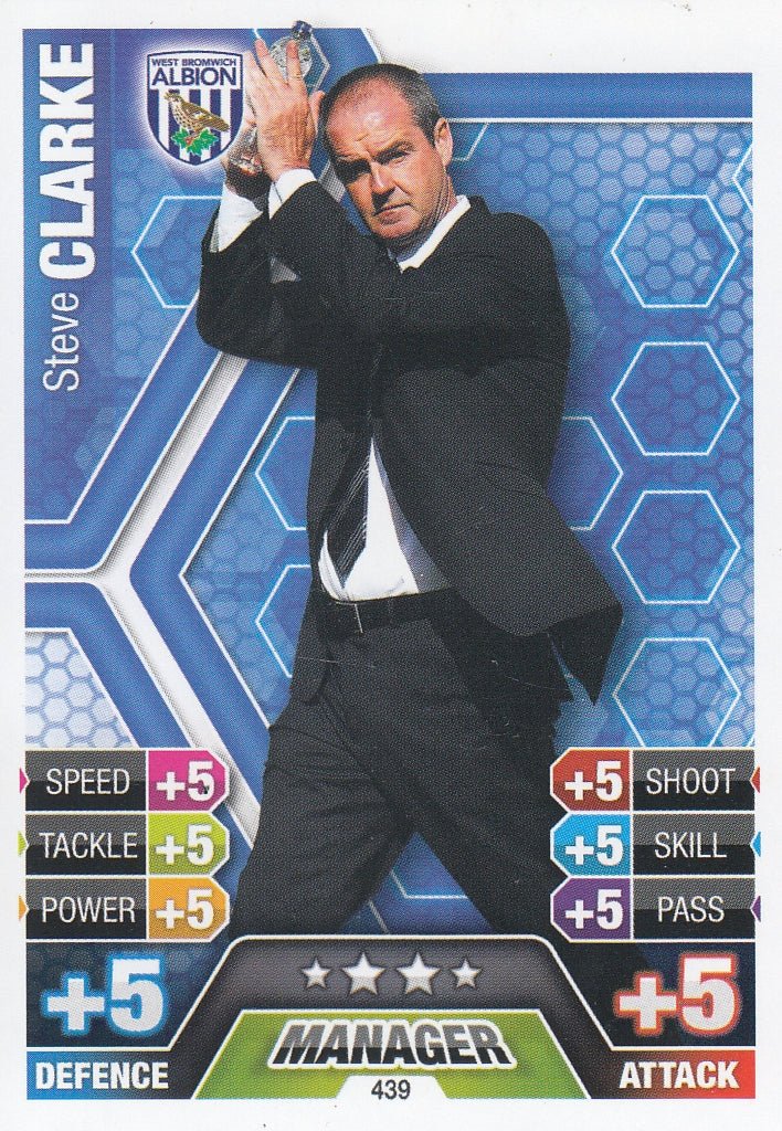 439. STEVE CLARKE - WEST BROMWICH ALBION - MANAGER