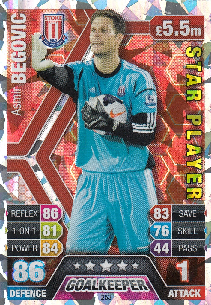 253. ASMIR BEGOVIC - STOKE CITY - STARPLAYER