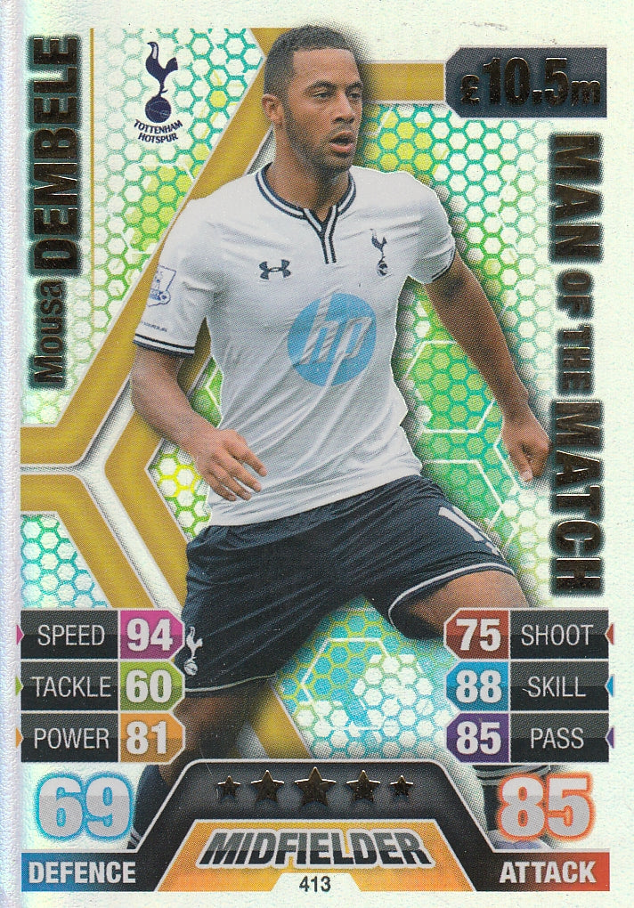 413. MOUSA DEMBELE - TOTTENHAM HOTSPUR - MAN OF THE MATCH