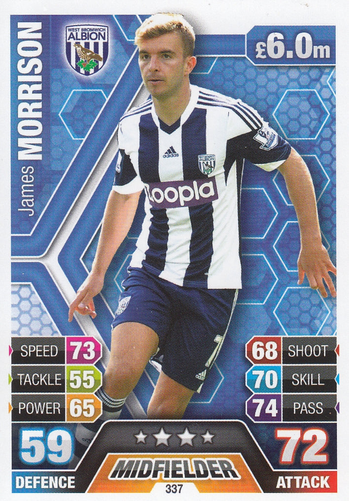 337. JAMES MORRISON - WEST BROMWICH ALBION