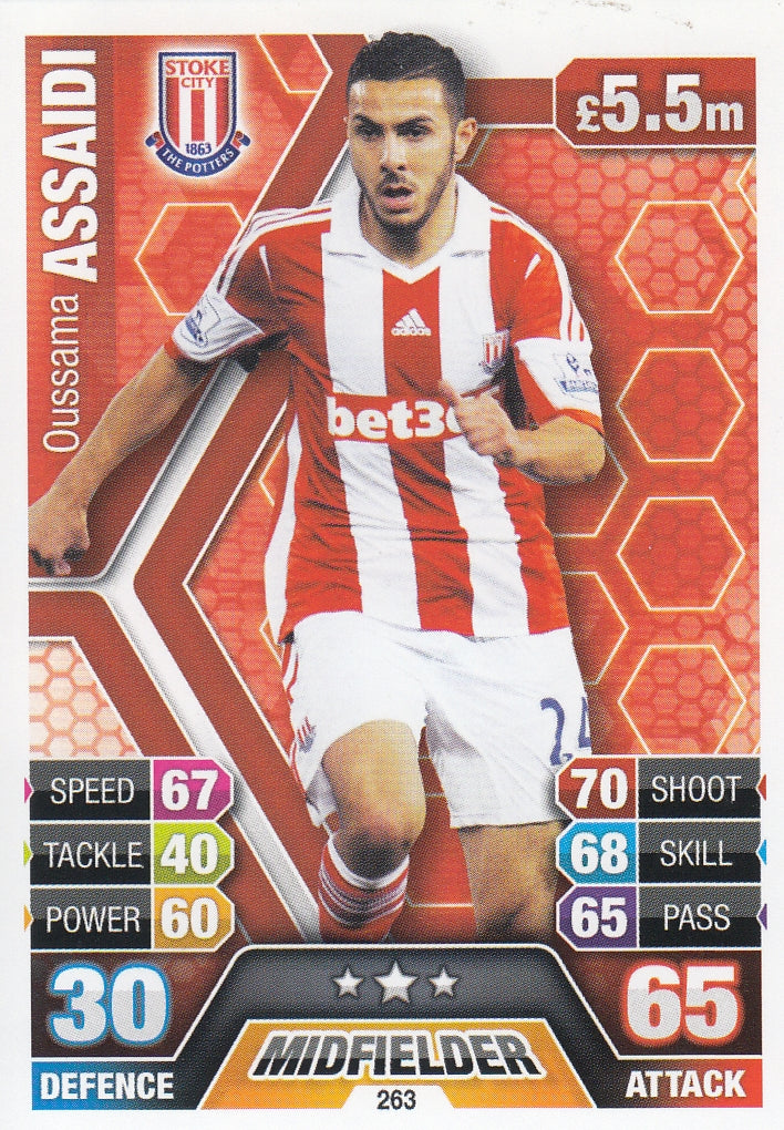 263. OUSSAMA ASSAIDI - STOKE CITY