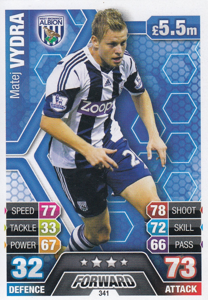 341. MATEJ VYDRA - WEST BROMWICH ALBION