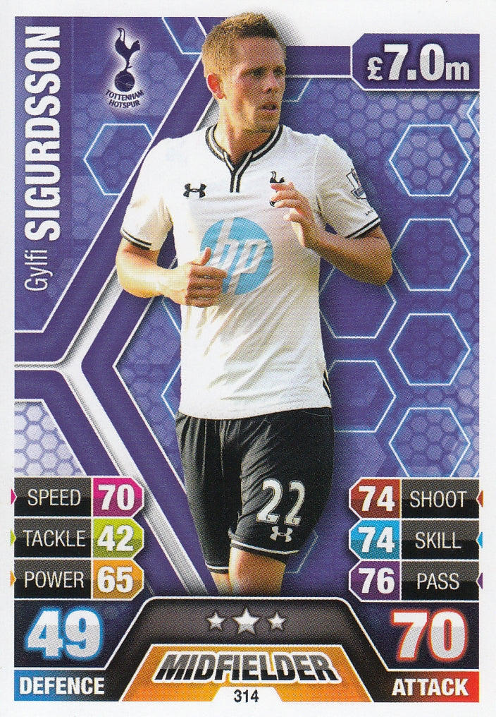 314. GYLFI SIGURDSSON - TOTTENHAM HOTSPUR