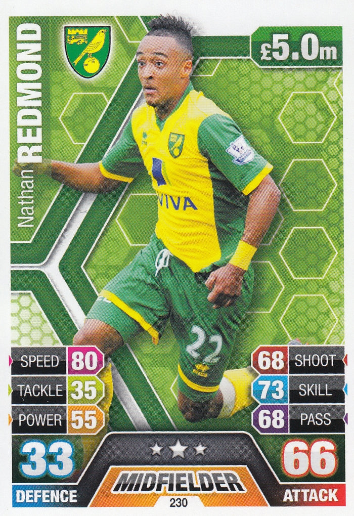 230. NATHAN REDMOND - NORWICH CITY