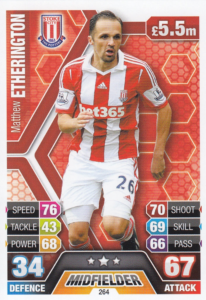 264. MATTHEW ETHERINGTON - STOKE CITY