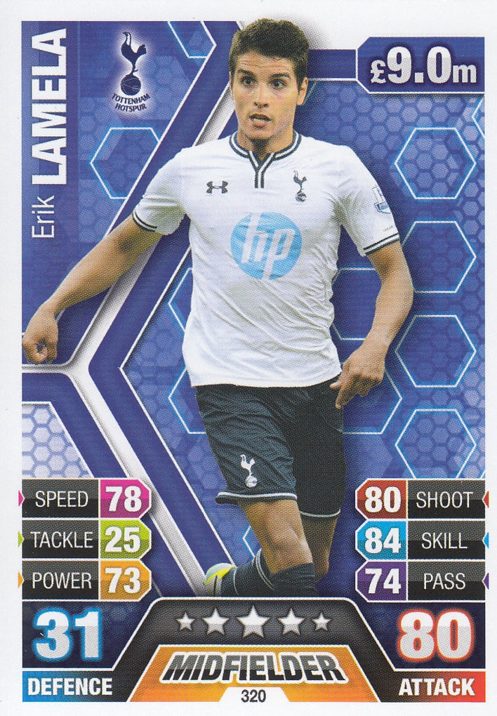 320. ERIK LAMELA - TOTTENHAM HOTSPUR