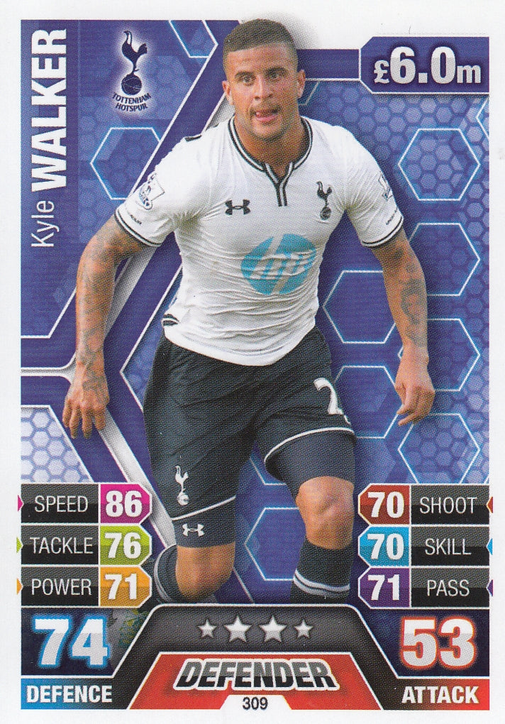 309. KYLE WALKER - TOTTENHAM HOTSPUR