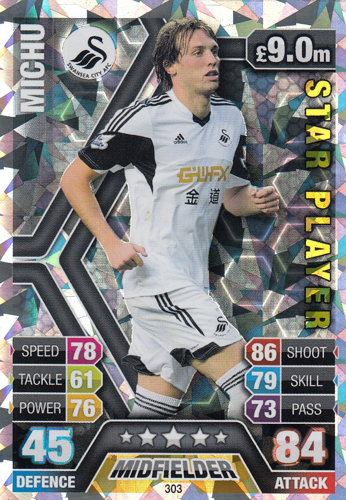 303. MICHU - SWANSEA CITY - STAR PLAYER
