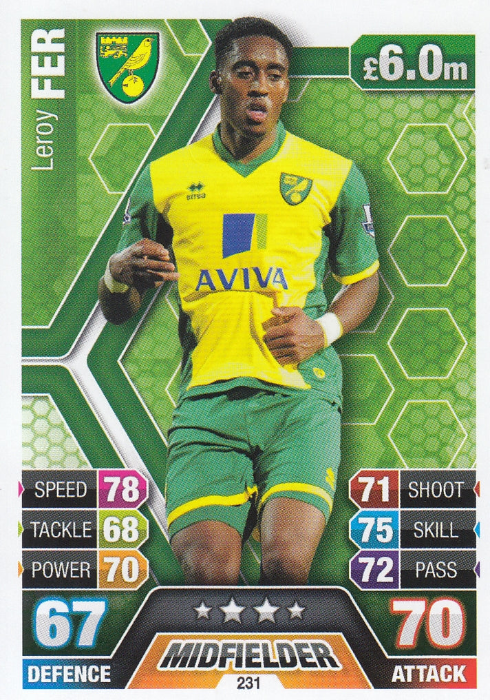 231. LEROY FER - NORWICH CITY