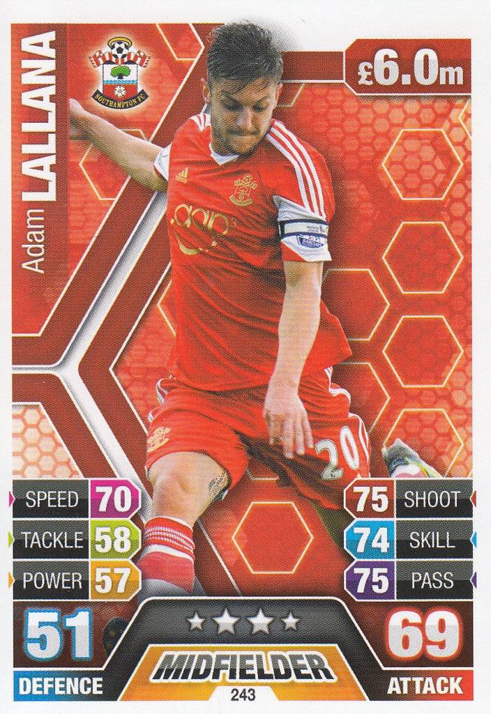 243. ADAM LALLANA - SOUTHAMPTON