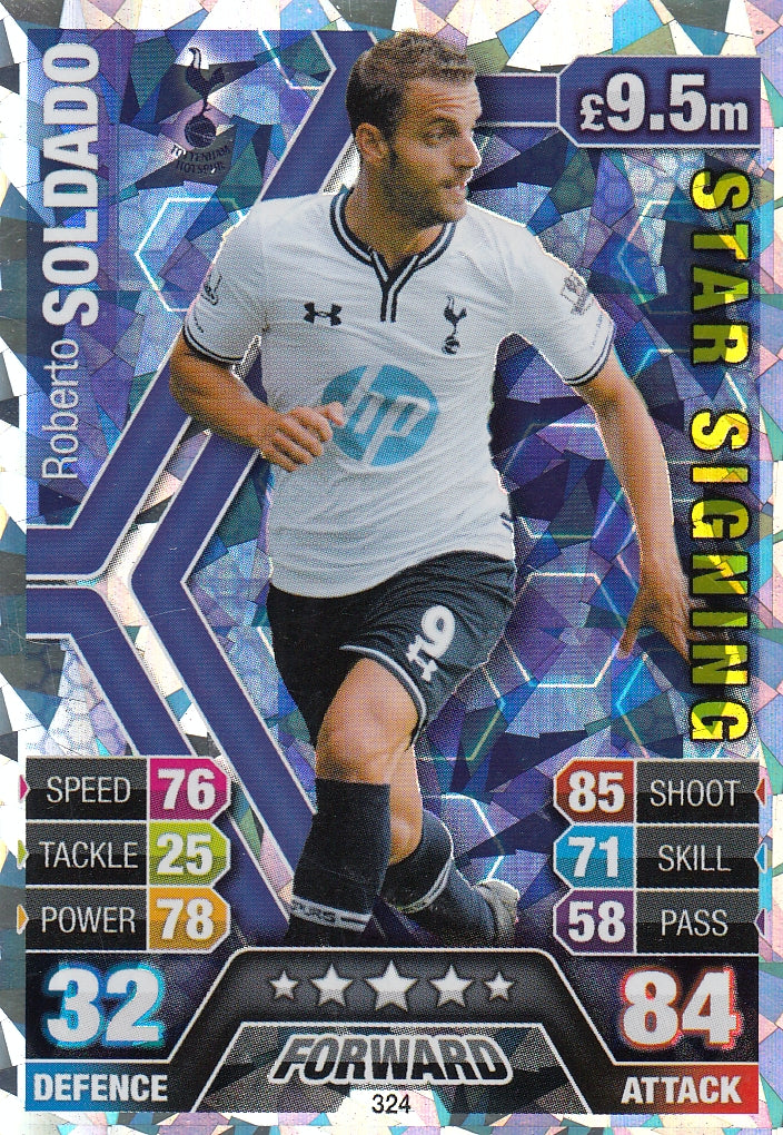 324. ROBERTO SOLDADO - TOTTENHAM HOTSPUR - STARSIGNING