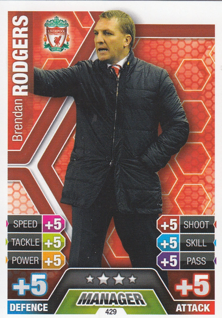 429. BRENDAN RODGERS - LIVERPOOL - MANAGER
