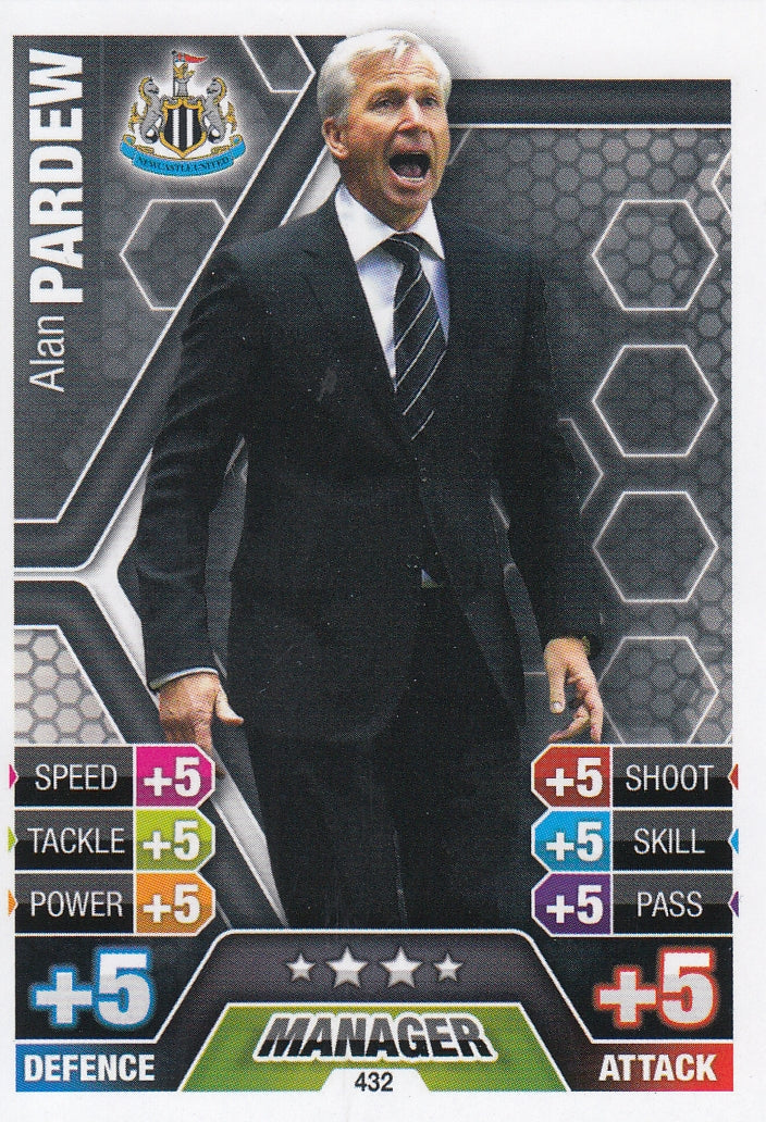 432. ALAN PARDEW - NEWCASTLE UNITED - MANAGER